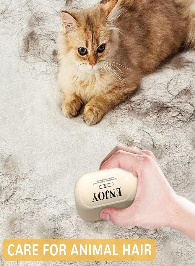 ZIBUYU® Reusable Pet Lint Roller Ball for Clothes & Pet Hair, Mini Dual-Function Portable Hair Remover Comb Tool, Washable Sticky Gel Roller for Dog Fur, Fabric, Upholstery, Travel & Garment Care - Image 5